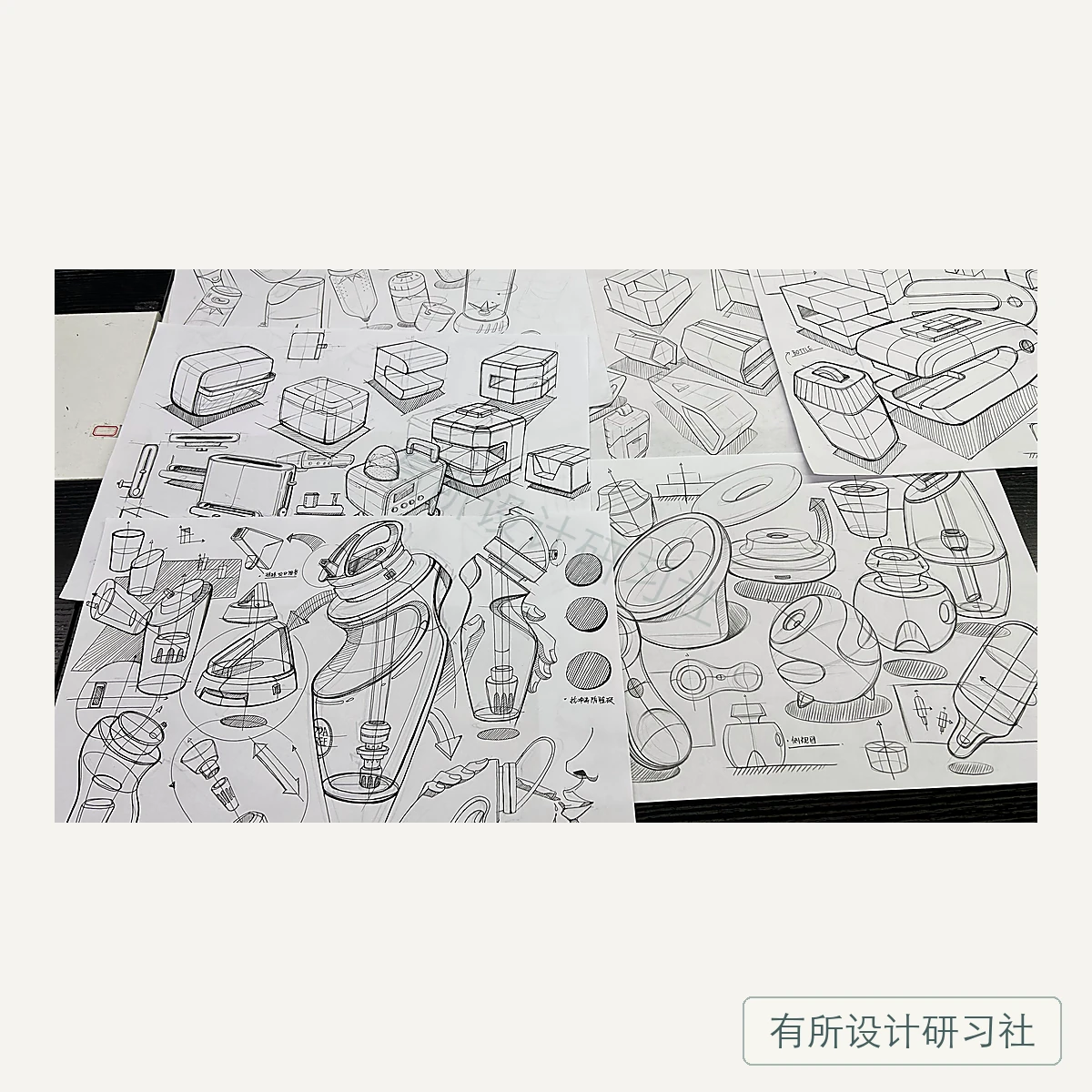 产品学员手绘作品 3