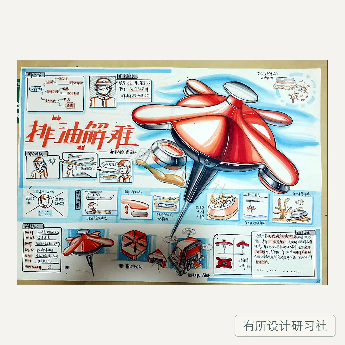产品学员手绘作品 18